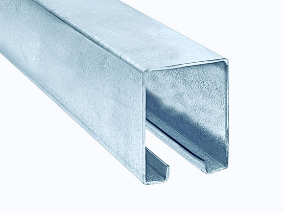 Galvanized Steel 8 ft. Heavy Duty Box Rail 2