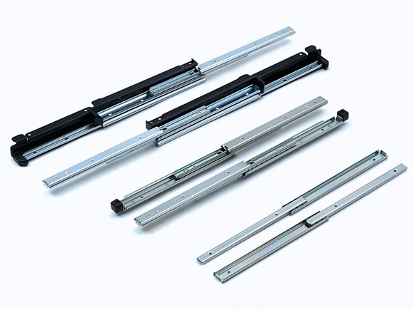 3 Sections Cosmetic Case Drawer Slides 5