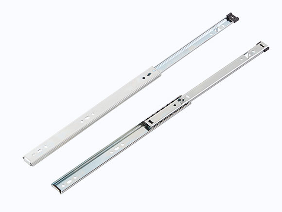 WLT 27018 27mm 2 Sections Ball Bearing Bottom and Side Mount Drawer Slides 7