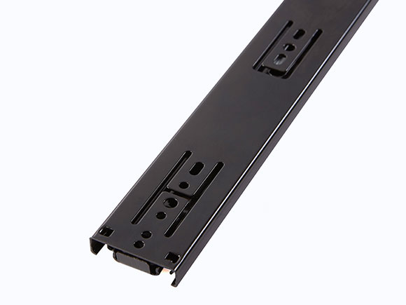 WLT 45020A 45mm 3 Sections Soft Closing Drawer Slides Black 7