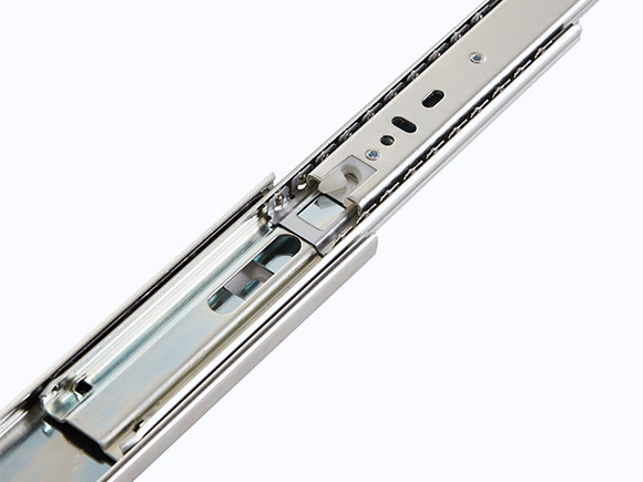 WLT 45020B 45mm 3 Sections Soft Closing Drawer Slides 1