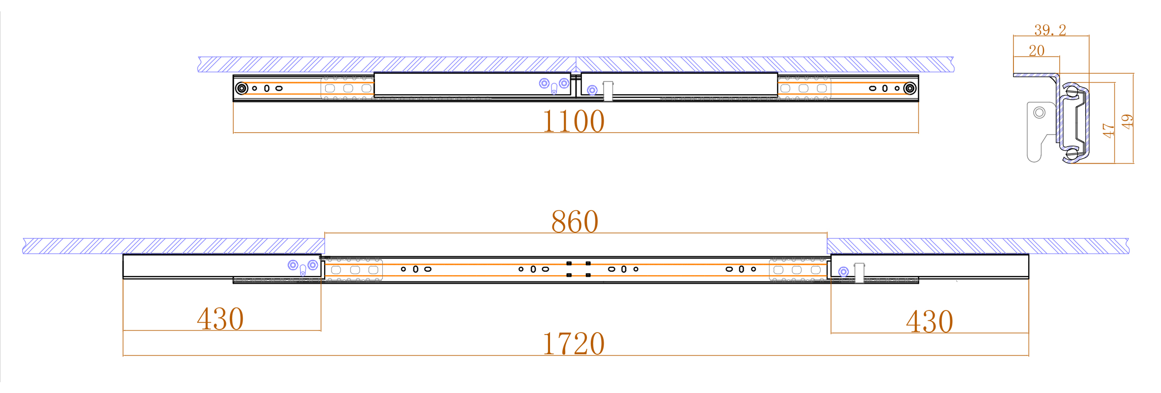 WLT T47 1100 430ST2360X800