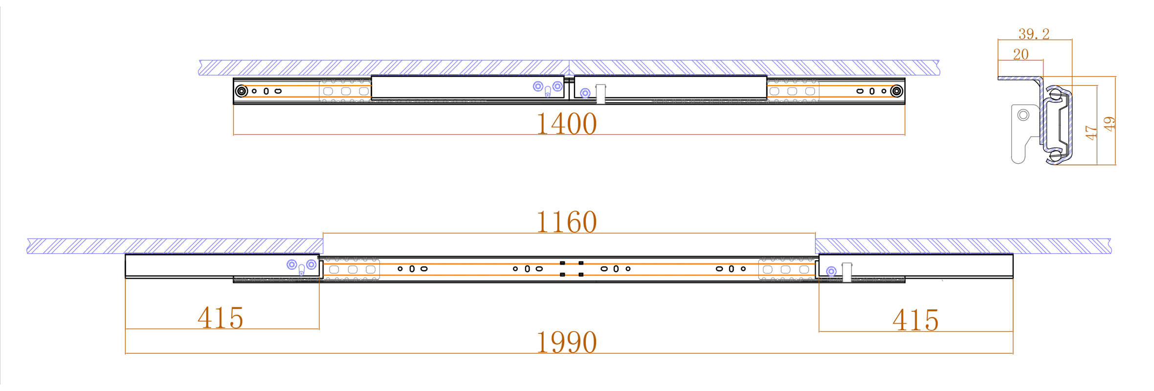 WLT T47 1400 415ST2360X800