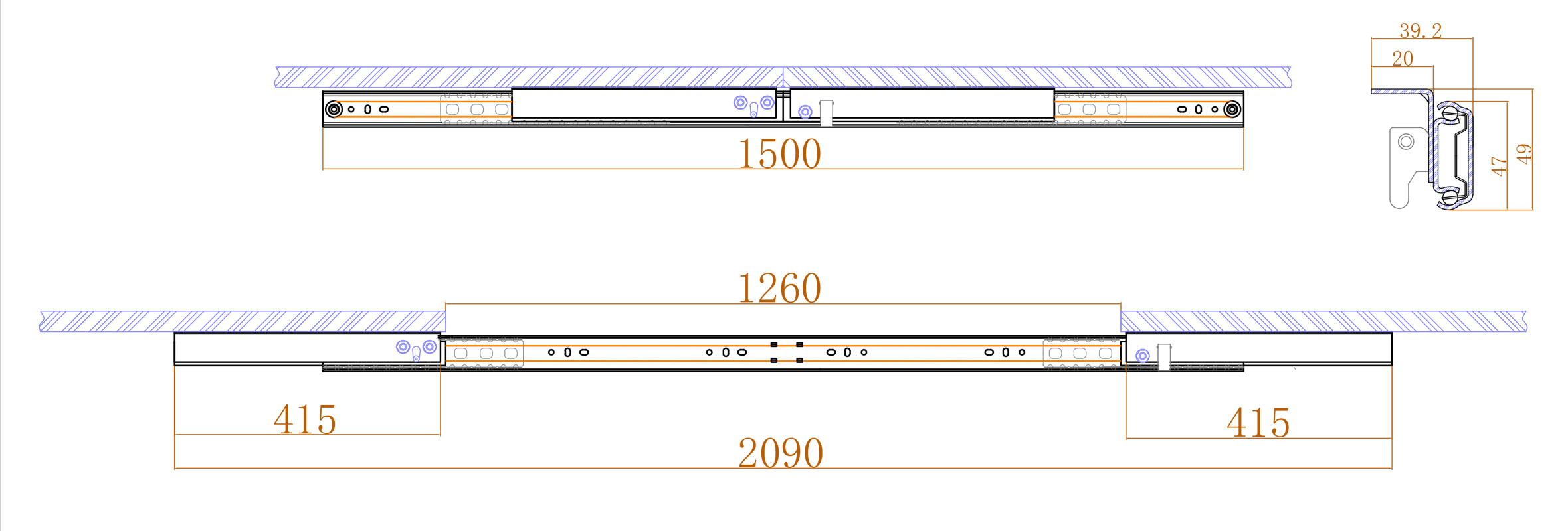 WLT T47 1500 415ST2360X800